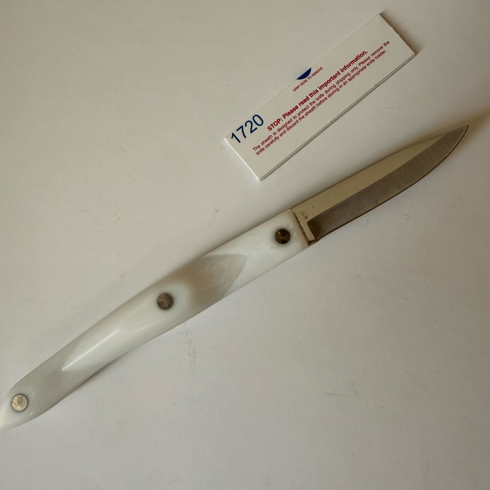 Cutco white Pearl Paring Knife 2-3/4” - Picture 2 of 5